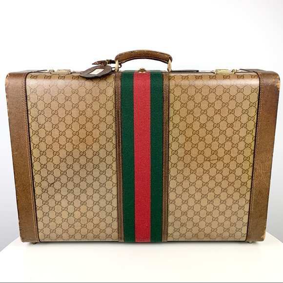 GUCCI 1960s Vintage Trunk Suitcase - Picture 3 of 16